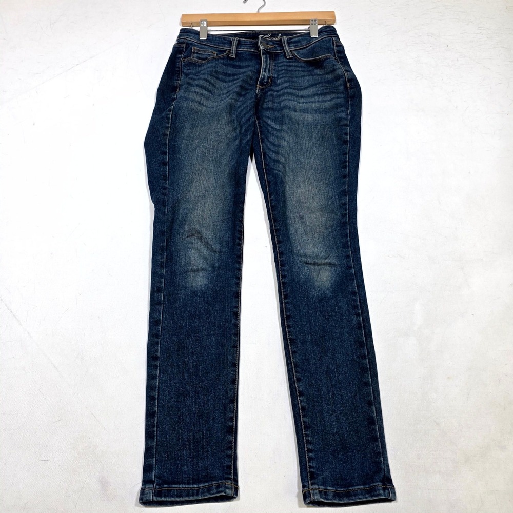 Universal Thread Jeans Womens‎ 2/26S Blue Curvy Straight Leg Stretch Denim Denim